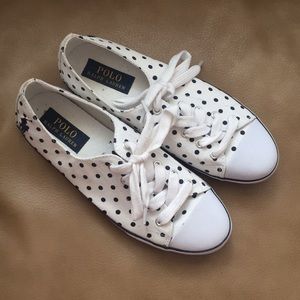 NWOT Polka Dot Polo by Ralph Lauren Sneakers